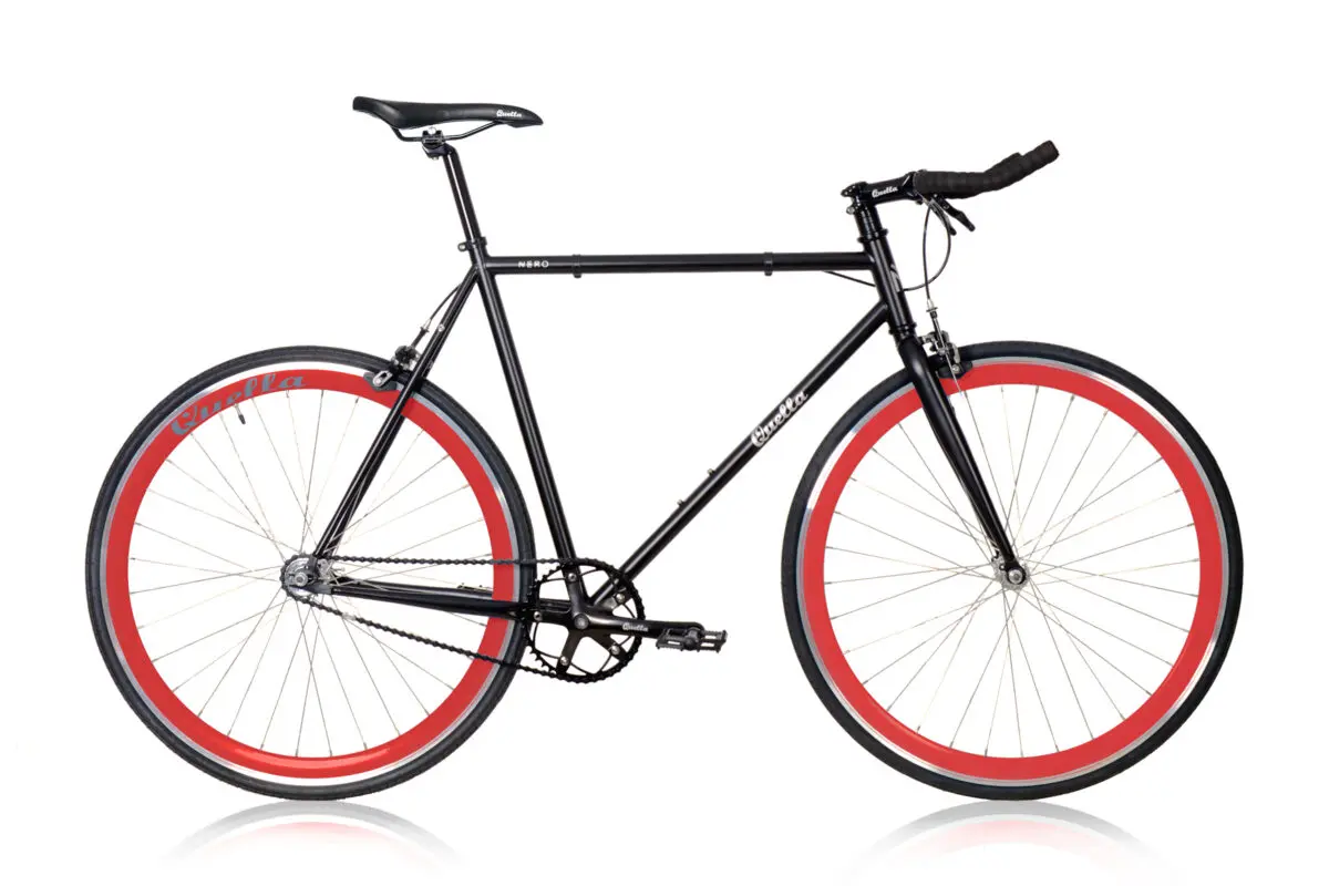 Nero Courier Red Single Speed Bike