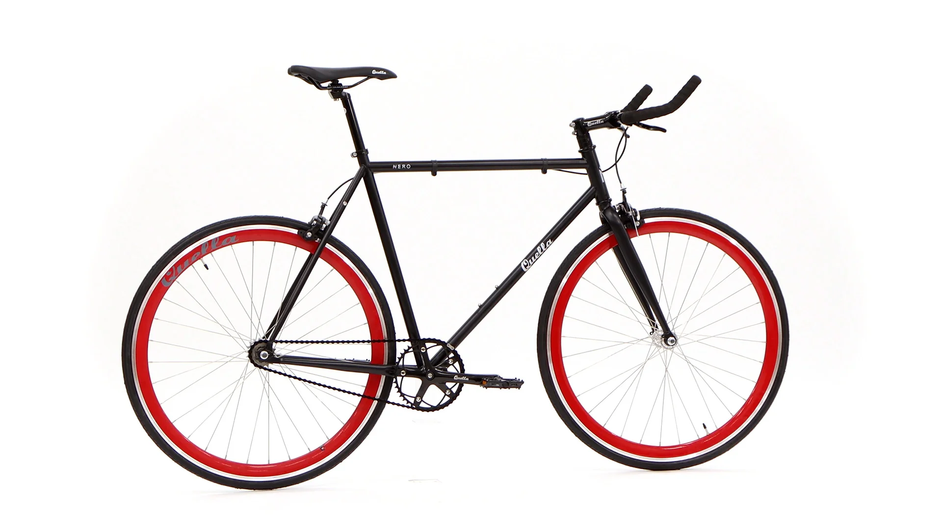 Nero Courier Red Single Speed Bike - Image 13