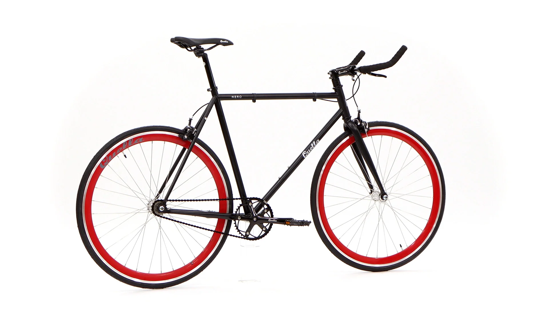 Nero Courier Red Single Speed Bike - Image 15