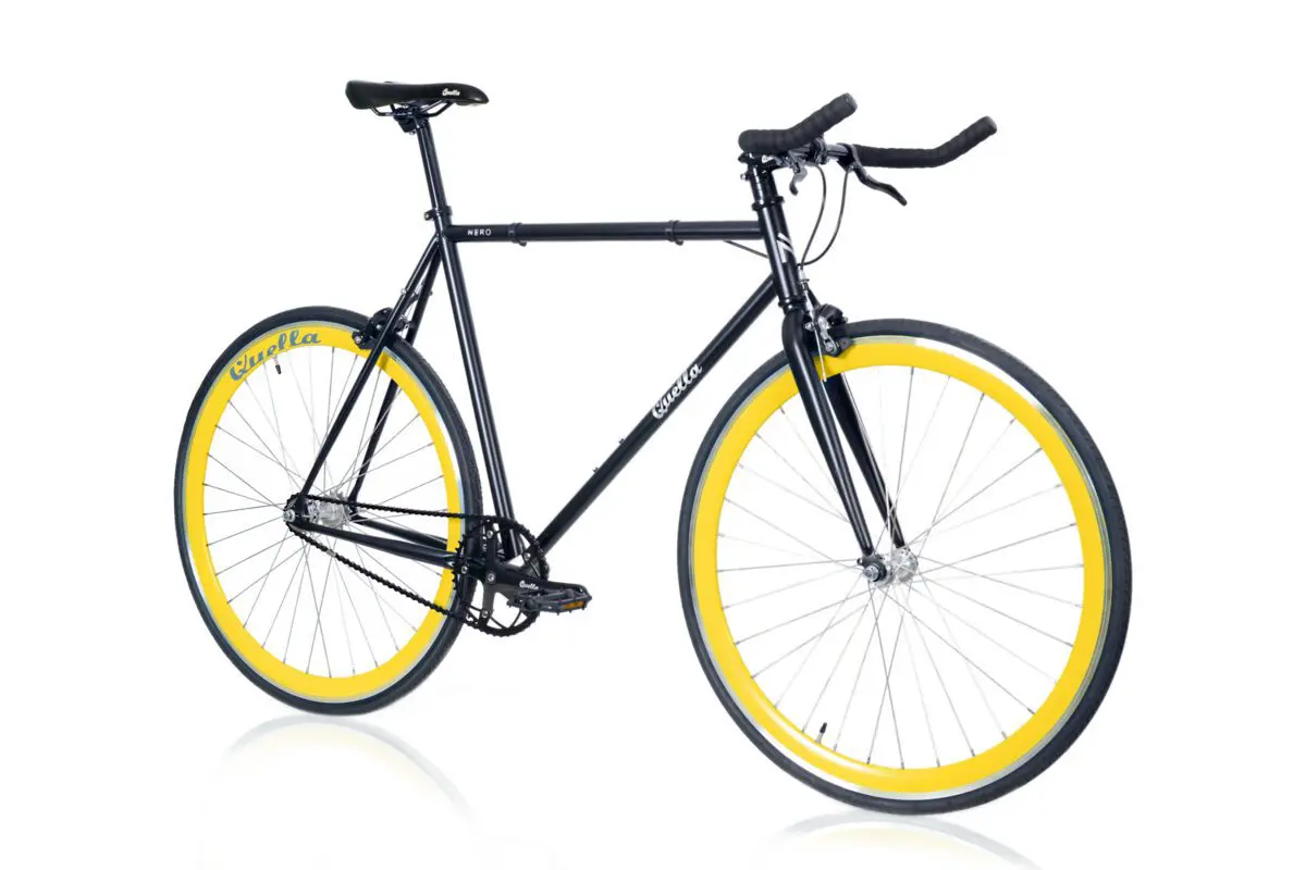 Nero Courier Yellow Single Speed Bike - Image 10
