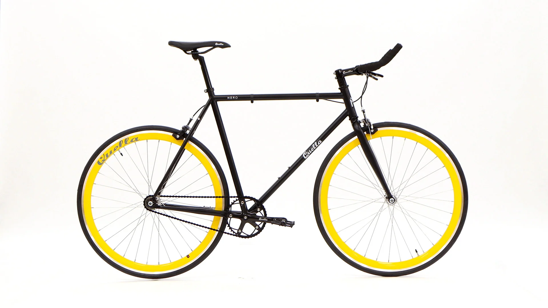 Nero Courier Yellow Single Speed Bike - Image 11