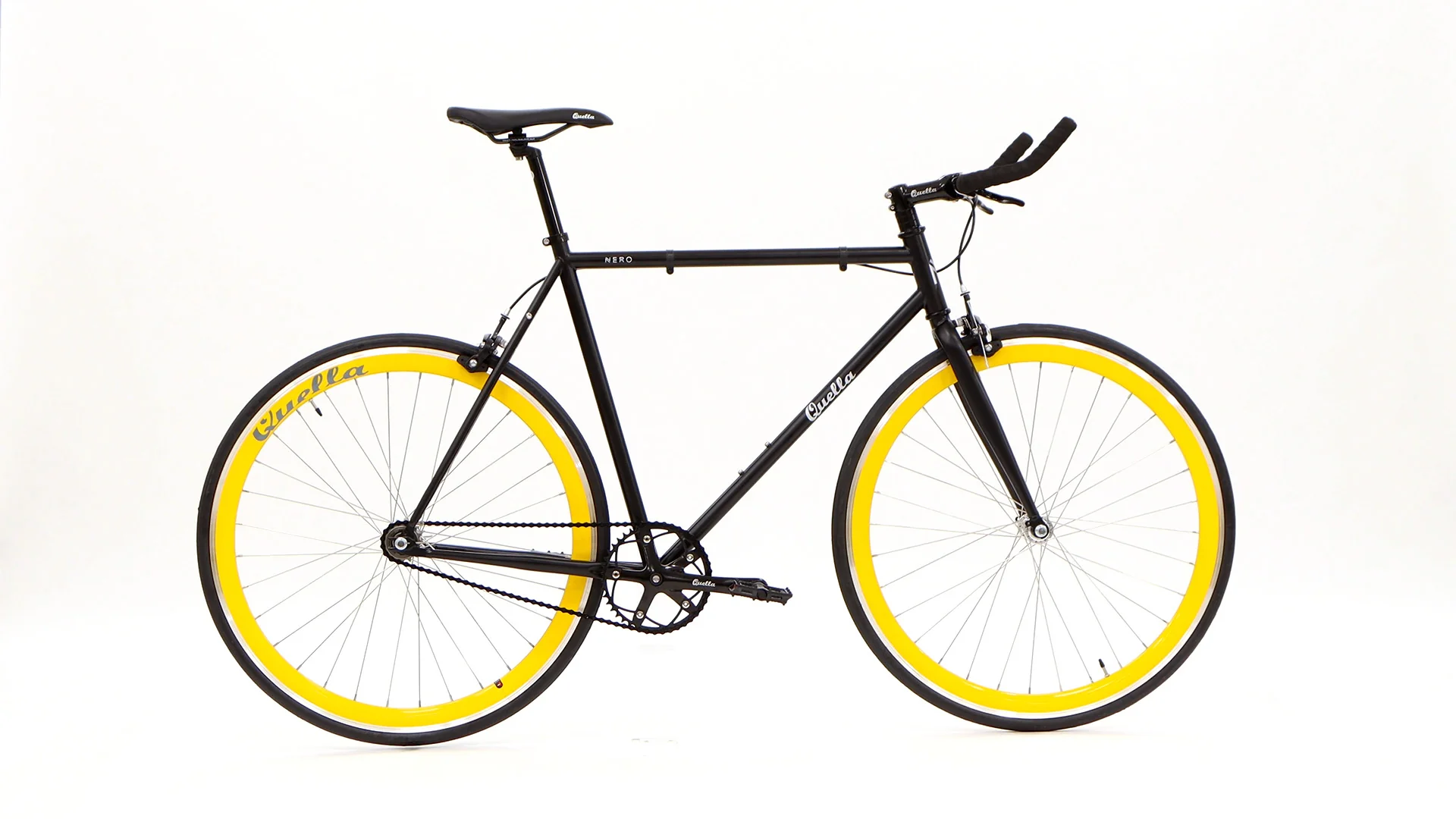 Nero Courier Yellow Single Speed Bike - Image 12