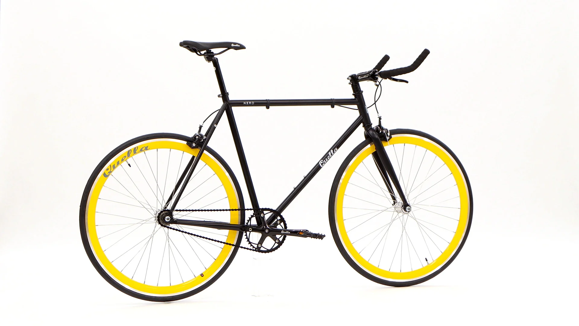 Nero Courier Yellow Single Speed Bike - Image 16