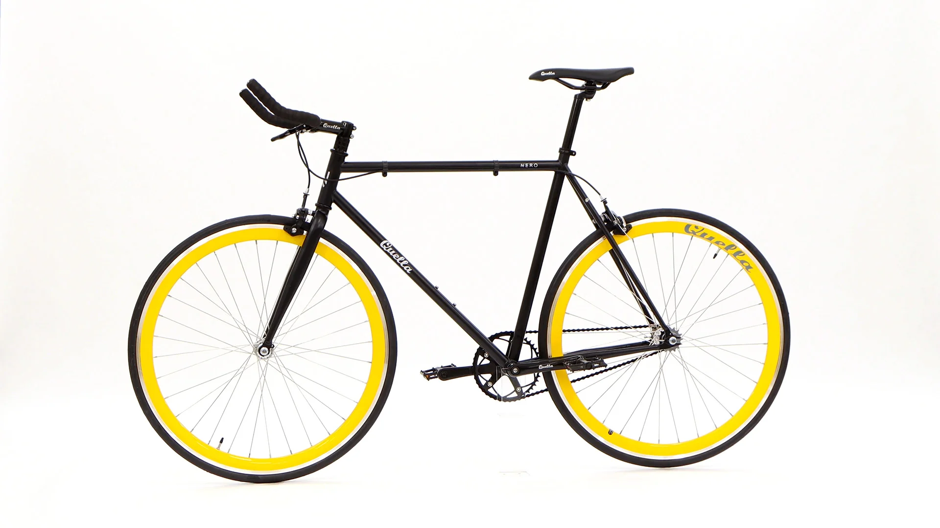 Nero Courier Yellow Single Speed Bike - Image 49