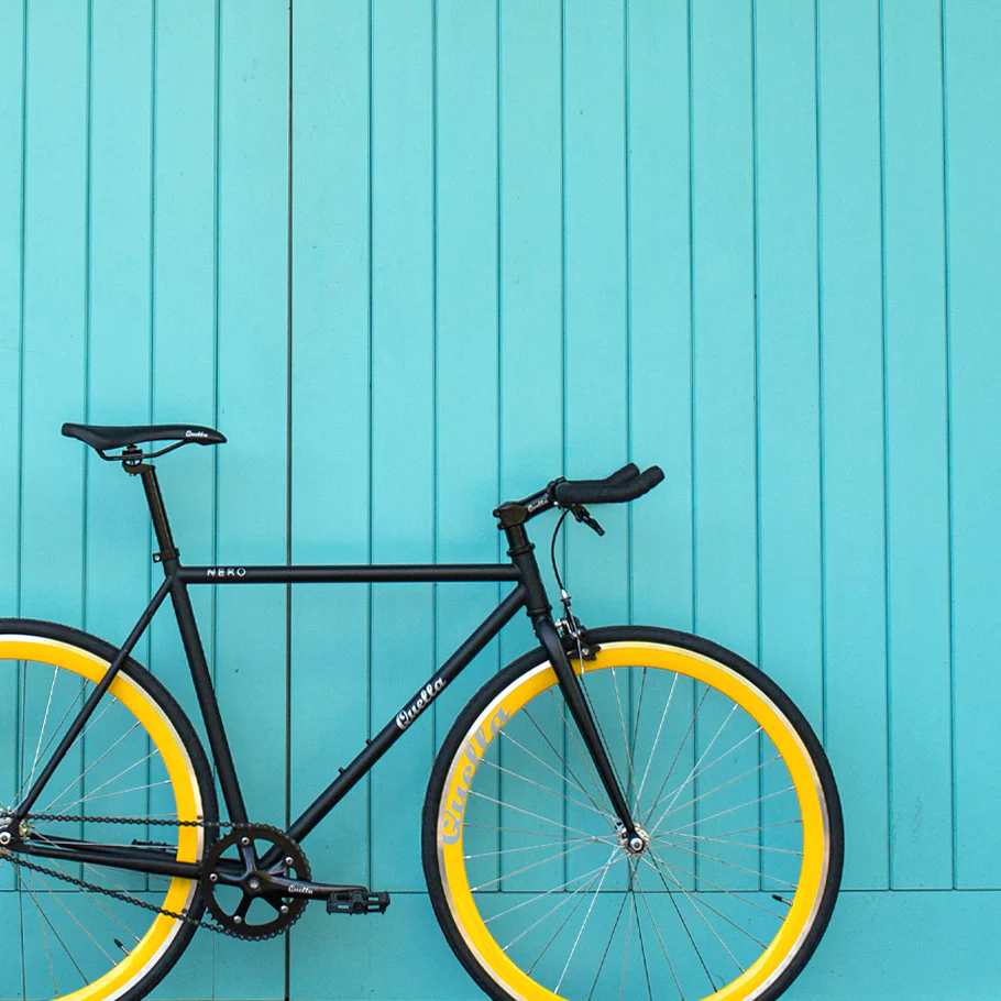 Nero Courier Yellow Single Speed Bike - Image 5