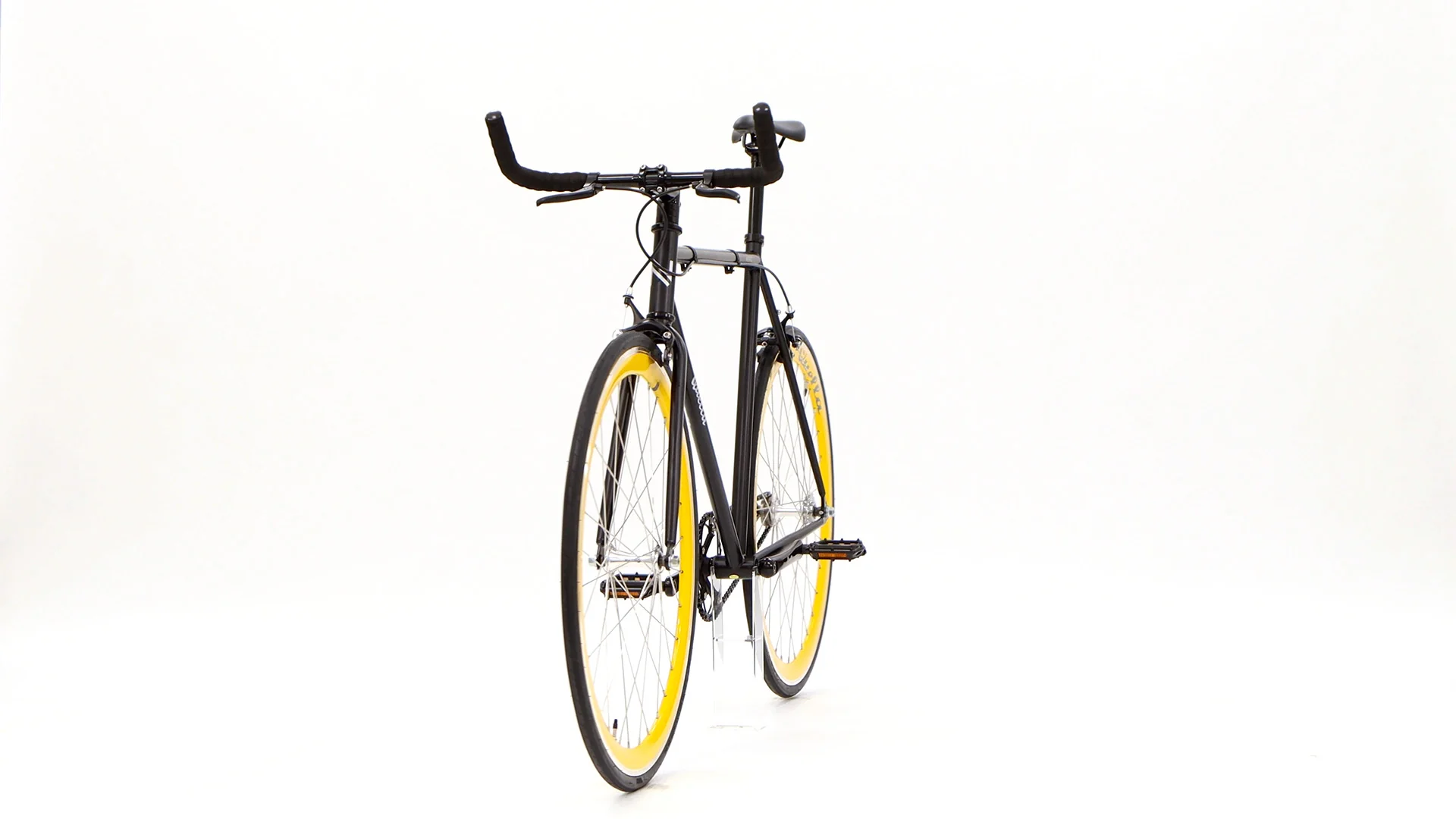 Nero Courier Yellow Single Speed Bike - Image 62
