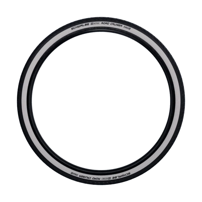Schwalbe 700 X 25c Road Cruiser Tyres - White Wall (Per tyre) - Image 4