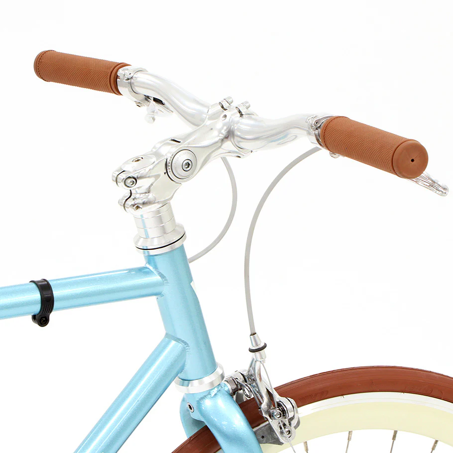 Varsity Cambridge Classic Single-Speed Bicycle - Cream - Image 3