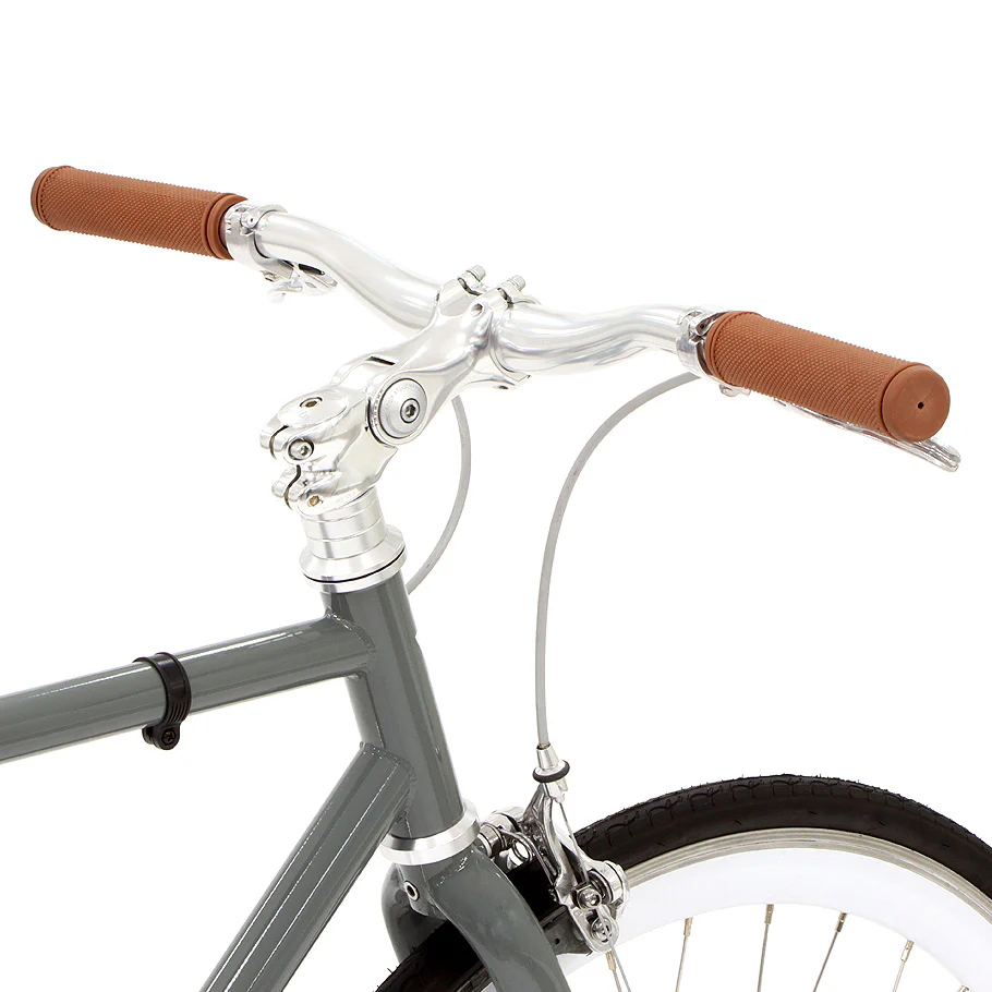 Varsity Edinburgh Classic Single-Speed Bicycle - White - Image 3