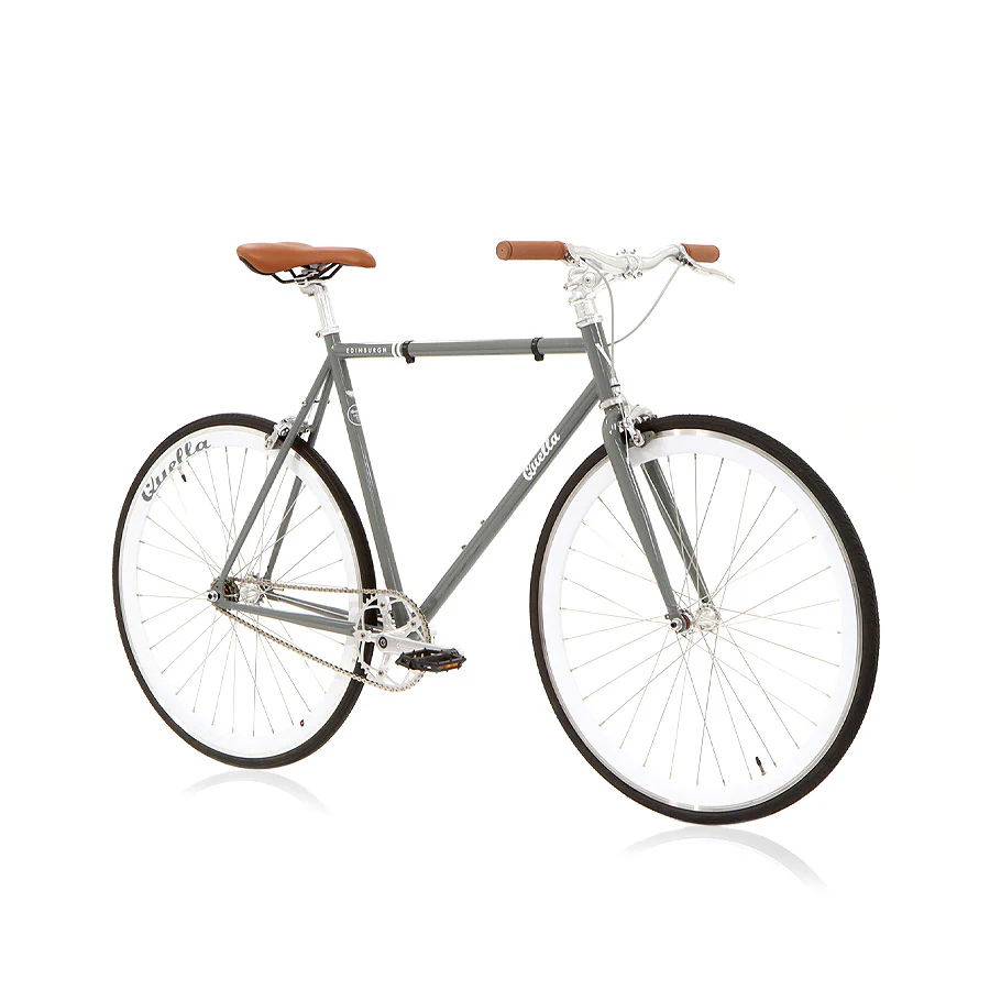 Varsity Edinburgh Classic Single-Speed Bicycle - White - Image 4